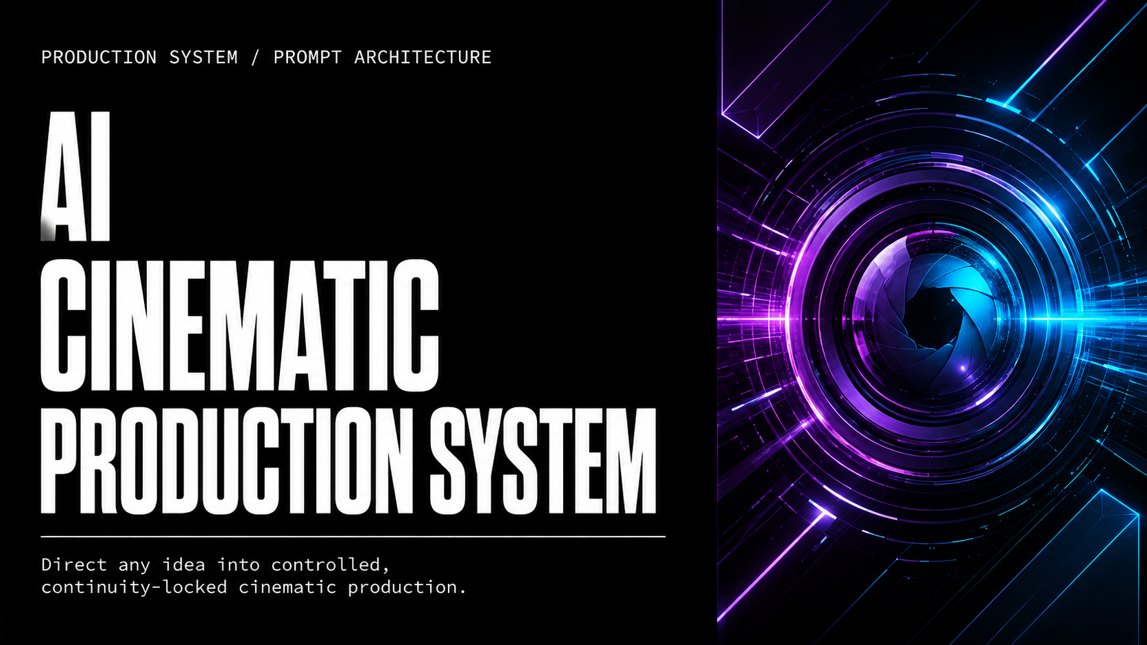 Branded preview of the AI Cinematic Production System